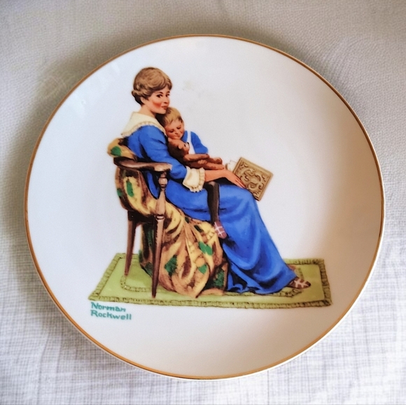 Norman Rockwell Museum, Inc. Other - Vintage Norman Rockwell Porcelain Plate